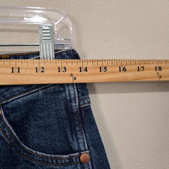 Wrangler Walker 677 High Rise Slim Jeans 27 Blue Retro NWT - Picture 6 of 8